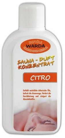 Warda Saunaaufguss Citro 1 l Flasche - Ein Liter Konzentrat
