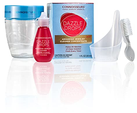 Connoisseurs Limpiador Avanzado de Joyas | Limpiador de Oro y Plata para Joyería | Limpiadora para Diamantes, Perlas y Piedras Preciosas