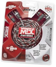 MTX Cable RCA StreetWires ZNX5.2 5 m Symetrique 100% Cuivre ZeroNoise