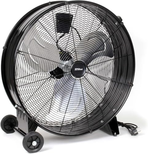 VENTILATORE A PAVIMENTO INDUSTRIALE DOMESTICO 60CM GIGANTE METALLO