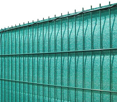 Koll Living Protección visual para vallas de barra, verde, 160 x 500 cm, de polietileno de alta densidad resistente a desgarros, apta para valla de una y doble varilla, perfecta protección solar y