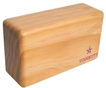 Yoga Block, solide, Pune Yogikuti Massivholz Yoga Block, Yoga Zubehör, Block für Yoga