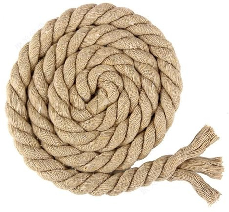 Garten Schnur 5 Meter 15 mm gedrehtes Baumwollseil, bunt, for Handtasche, Heimdekoration, DIY, Textilzubehör, Rot, Gelb, Khaki, Rosa, Grün (Color : 15mm Khaki 5M)