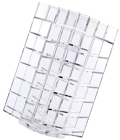 FOMIYES Organizzatore Per Rossetto Da Tavolo 64 Fori Porta Rossetto in Acrilico Organizer Per Lucidalabbra Organizer Per Cosmetici