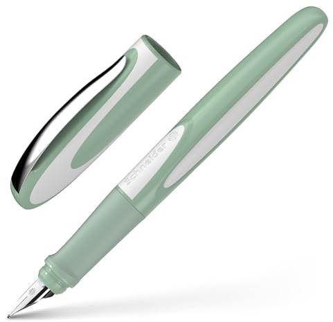 Schneider 168413 Ray Füller (Linkshänder, inkl. Standard Tintenpatrone königsblau) pistacchio