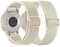 TUCOMO Dehnbares Nylon Armband Kompatibel mit Garmin Venu 3S/Venu 2S/Vivoactive 4S/Vivomove 3S, 18mm Geflochtenes Loop Elastische Ersatzband für Garmin Forerunner 255S/265S Herren Damen