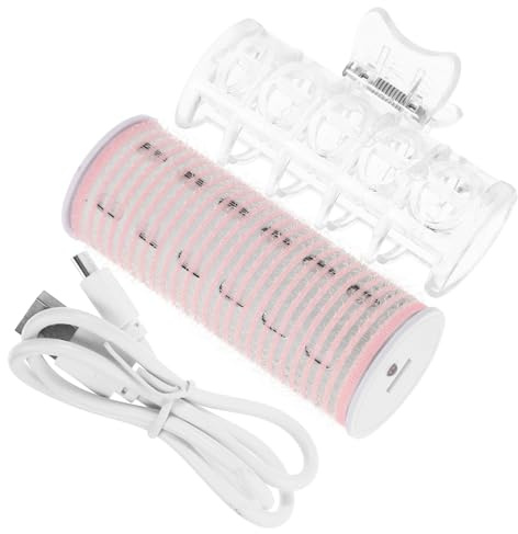 SHERCHPRY USB Charging Hair Curler Bang Hair Styling Roller Automatic Heating for Woman Bang Roller