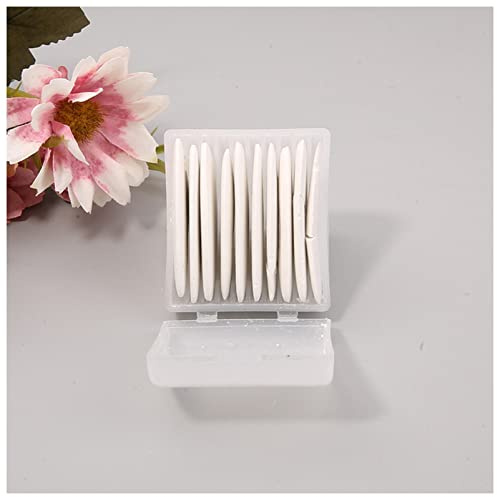 SHUOCONG 10Pcs Colorful Erasable Tailors Chalk Fabric Sewing Marker Clothing Pattern DIY Needlework Accessories Tool(White)
