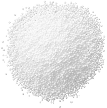 VILLCASE Bolitas de Poliestireno Blanco Mini para Relleno de Cojines y Juguetes, Espuma Redonda Superficie Suave para Manualidades y Mantenimiento de Sillones Puff