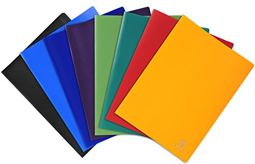 Porte vues prolypropylene souple pochettes grainees opaque 140 vues - a4