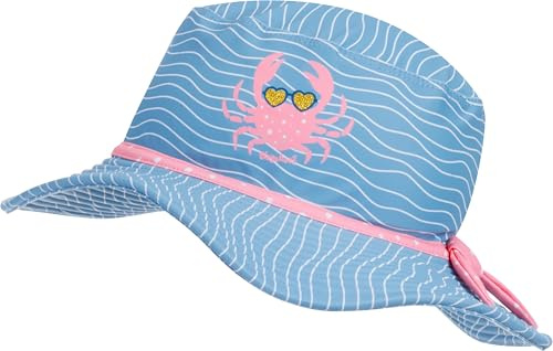 Playshoes Cappello Da Sole Con Protezione Uv, Copricapo con cuffia da bagno Bambine e ragazze, Cancro, 51