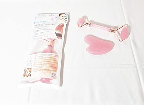 PARENCE - Jade Roller - Körper- und Gesichtsmassagewerkzeuge - Gua Sha Natürliche Kopfmassage - Wohltuende Anti-Aging-Massage für Haut und Geist (Jade Effekt)