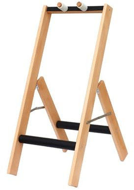 Handgefertigter Gitarrenständer aus Massivholz für Akustik-, E- und Bassgitarren, Multi-Gitarren-Präsentationsständer für alle Formen, Premium-Gitarrenhalter (Kapazität für 2 Gitarren)