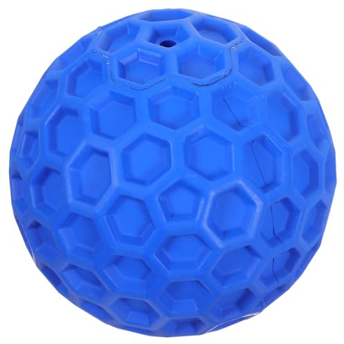 VILLFUL Pelota Chirriante para Perros Juguete de de Panal Durable para Cachorros y Perros Pequeños Juguete Limpiar Dientes