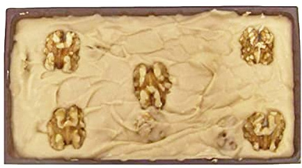 Home Made Creamy Maple English Walnut Fudge - 12 OZ Gift Box