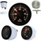 JOM Car Parts & Car Hifi GmbH 21110V Zusatzinstrument Youngtimer, Ladedruckmesser, Boost, schwarz Ø52mm
