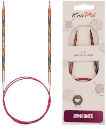 KnitPro Symfonie Fixed Circular Needles 10 (25cm) | 4.00mm