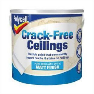Polycell Crack - Free Ceilings - Smooth Matt 2.5L