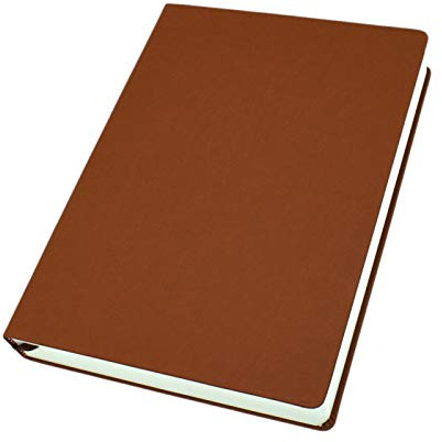Earnmore A5 Blanko-Notizbuch Lederjournal Hardcover Dickes Skizzenbuch 660 Seiten 80 g/m² zum Skizzieren von einfachem Notizbuch