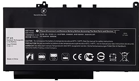 Vvsialeek PDNM2 37Wh Laptop Akku Kompatibel Für Dell Latitude 12 E7270 P26S001 E7470 P61G001 Series Ultrabook Notebook 579TY F1KTM 0F1KTM V6VMN 0V6VMN