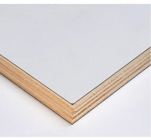 Pannello Multistrato Bilaminato Bianco Opaco mm 18 x 1200 x 2400 Laminato