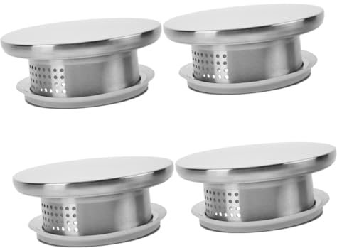 MUCKLILY 4pcs Stainless Steel Kettle Lid for Jug Reusable Water Pitcher Caps Cold Water Jug Lids