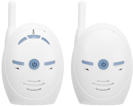 Monitor de Audio para Bebés, Largo Alcance de hasta 1000 Pies, Indicador Visual de Nivel de Sonido, Micrófono de Alta Sensibilidad, Conversación de Audio de 2 Vías, Conexión USB,