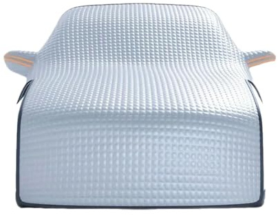 Protege Pare Brise Hiver, Couverture Pare-Brise Voiture, Protection Repliable Universelle Anti Givre et Neige UV Soleil Poussière Pluie, Bâche Pare Brise pour Voiture SUV, 230 x 150 x 250 cm