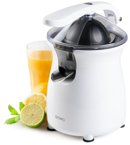 Presse agrumes avec levier - DOMO - DO9269J - 160 W - 460 ml - Blanc