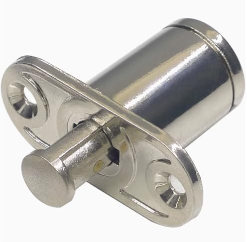 Serratura per armadio scorrevole, cilindro per mobili, serratura per porte scorrevoli, diametro 19 mm, serratura a cilindro (22 mm, tutte le chiavi uguali)