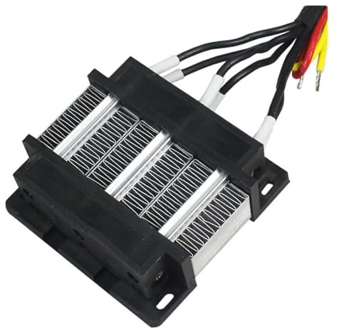 Wärmetauscher 48 V 200 W PTC-Keramik-Lufterhitzer AC DC 3 Reihen/Mini isoliert 31A3 75 x 76 26 mm