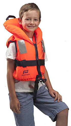 PLASTIMO Babys / Kinder Rettungsweste Typhoon 100 N, Farbe Orange, Größe 3-10 Kg, 58614