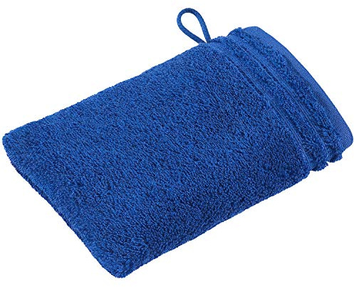 Vossen Calypso Feeling Waschhandschuh 22 x 16 cm Reflex Blue