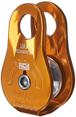 PETZL P05W Fixe Poulie compacte Polyvalente Jaune