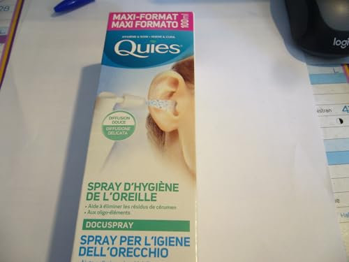 Quies - Docuspray - Spray Auriculaire - Format Familial 100 ml - Lot de 2 Spray