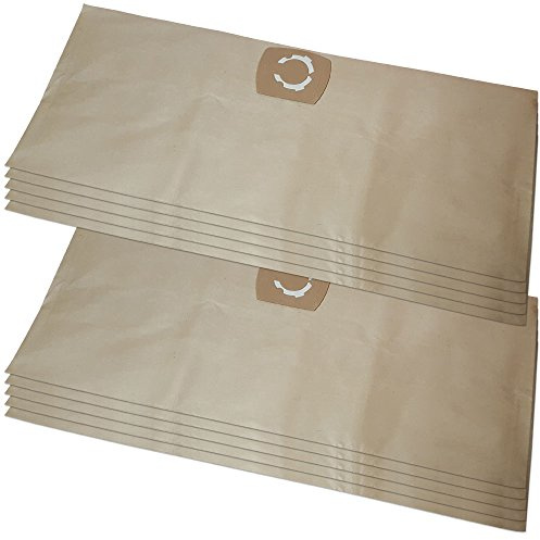 MohMus 10 Vacuum Cleaner Dust Bags For KÄRCHER 6.904-263, WD 4000 bis 4999, NT 27/1..., K 2801 Plus