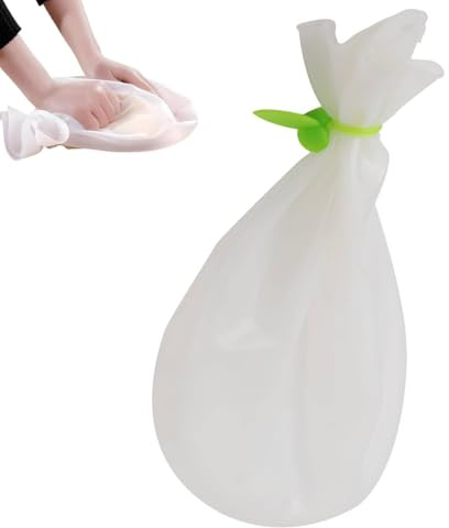 Sacchetto per impastare in silicone, sacchetto per impastare con farina per cucina, 11,02x15,75 pollici
