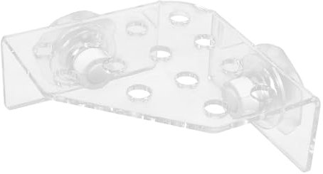 HAPINARY Durchsichtiges Korallenfragmentregal Aus Acryl Für Aquarium-zubehör Saugnäpfe Haltbar Korallen Und Pflanzenhalter Vielseitig Einsetzbar