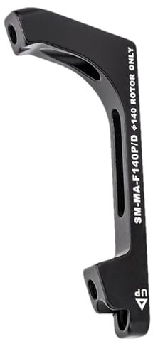 Fahrrad-Bremssattel-Adapter – Fahrrad-Flachmontage-zu-Post-Mount-Adapter – Verbessert das Leichtes Fahrradzubehör für den Umbau von Flat-Mount-Spezifikationsgabeln/-Rahmen