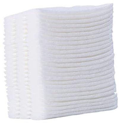 Discos de Algodón Desmaquillante de 3 Capas, 150 Unidades | 3 Paquetes, Color Blanco, para Maquillaje y Limpieza Facial, Algodón Color Aleatorio