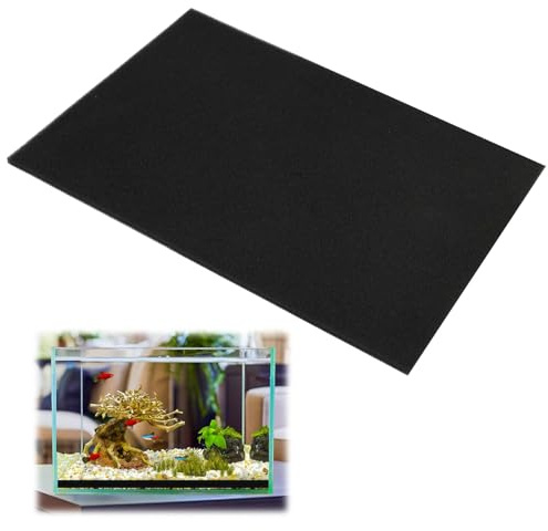Filtro de Aire Espuma 300 × 210 mm, Grosor 5 mm, Poliuretano 60 PPI Recortable, Filtro Universal para Moto, Scooter, Maquinaria de Jardín