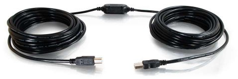 C2G 38998 Câble USB - Câbles USB (USB A, USB B, Mâle/Mâle, Noir)
