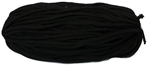 BW-Kordel, 50 Meter, 6mm dick mit Kern, 26-Schwarz