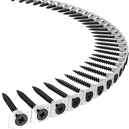 PARCO Magazinierte Schnellbauschrauben mit Grobgewinde 3,9x35 mm, 1000 Stück für Trockenbau-Schrauben|Gipskartonschrauben| Wandmontageschrauben