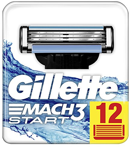 Rasierklingen Gillette Mach3 für Herren, 12-teilig