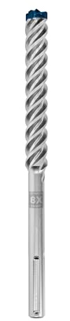 Bosch 1x EXPERT SDS max-8X Hammer Drill Bit | for Soft stone, Hard stone, Ø 26,00 mm, Professional Accessory Rotary Hammer