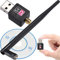 Retoo WLAN Stick Adapter USB 2.0 auf 2.4 GHz bis zu 150 Mbps, WiFi Stick Kompatibel mit Linux, Mac OS, Windows 2000, XP, Vista, 7, 8, 10 32/64bit, USB2.0-Adapter, Wireless Netzwerk Empfänger, Schwarz