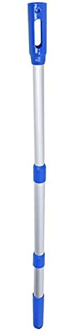 Shanrya Barra de Piscina, Barra de Piscina Telescópica, Accesorios Duraderos de Limpieza de Piscinas para Cepillos para Aspiradoras