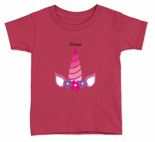 Personalisiertes Bügelbild Einhorn für einen Besonderen Menschen in Ihrem Leben zum selber Aufbügeln mit Wunsch Namen Text Mädchen Junge UNISEX Transfer Geburtstag Geschenk Große Schwester