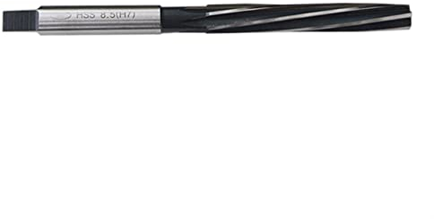 MIFANI Reibahlen 8,5–12 mm Schnittdurchmesser H7 HSS Schnellarbeitsstahl 6 Spiralflöten rotierendes Werkzeug, manuelle Handreibahle (Größe: 1 Stück 8,5 mm) (Size : 1Piece 12mm)